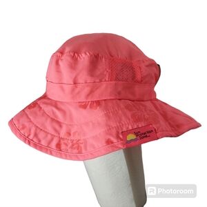Pink Sun Protection Zone Sun Hat